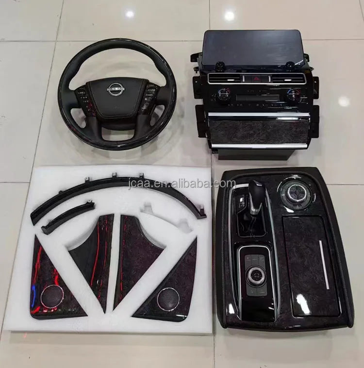 New Products Hot-sale Auto Parts for Nissan Y62 PATROL Upgrade 2022 Tule  Interior Upgrade  Modification Kits Old to New Upgrade
