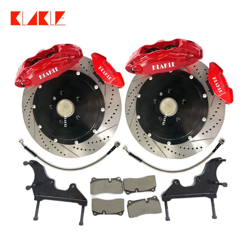 KLAKLE Racing Car F40 Electronic Handbrake Brake Calipers Brake Disc 345MM for Mini Cooper S R53 Accessories