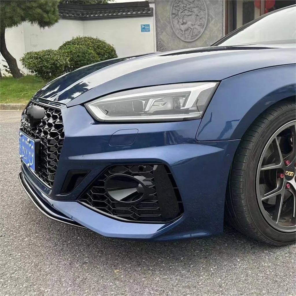 2021 RS5 Style Bodykit for A5 Sportback Coupe Modification 2017 2018 2019 PP Material B9 A5 Old to New Taillamp RS5 Front Bumper