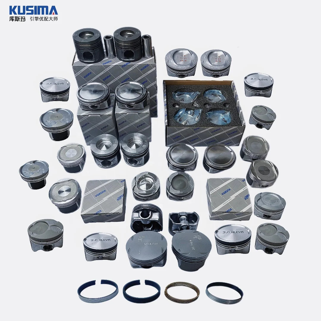 Piston Genuine Auto Engine Parts OEM 79mm Pistons Piston Rings Set STD+0.5MM for Volvo V60 V70 B4164T 1.6 1.6L Ford EcoBoost1.6T L4 GAS