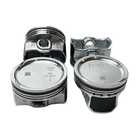 Pistons OEM Quality EA111 Engine OEM 76.5mm Piston & Piston Ring Kit for Audi VW Lavida Import POLO Seat 1.6 CFN 1.6l OE 036107065ET STD