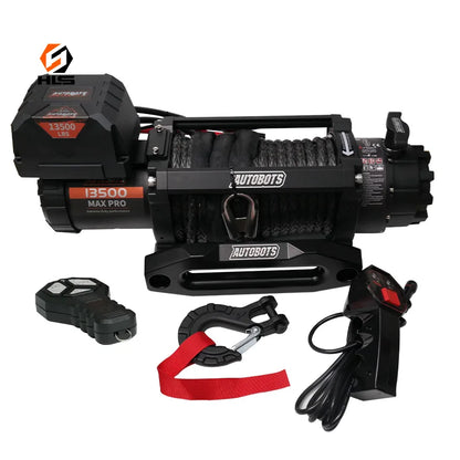 Electric Wireless Remote Control Winch Large Winch 12000lbs Heavy Duty Winch