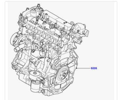 Engine moteur Land Rover (range Rover & Jaguar) 2.0l 204PT LR049655 moteur Ford Mondeo 