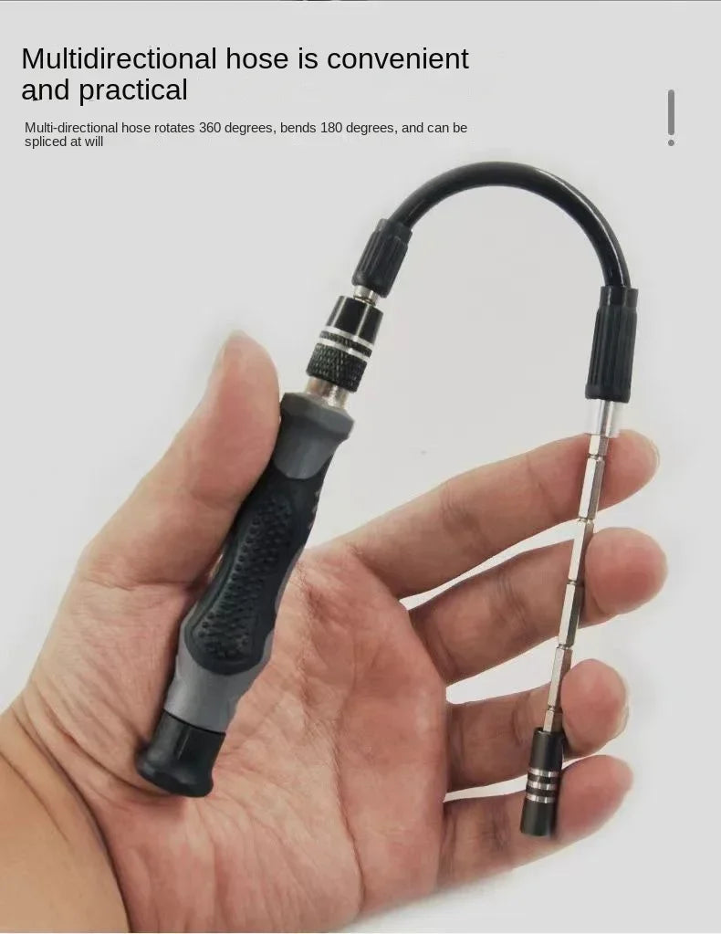 115 in 1 Screwdriver Set with Strong Magnetic High Hardness Multifunctional, and Versatile Disassembly Tools Special-shaped