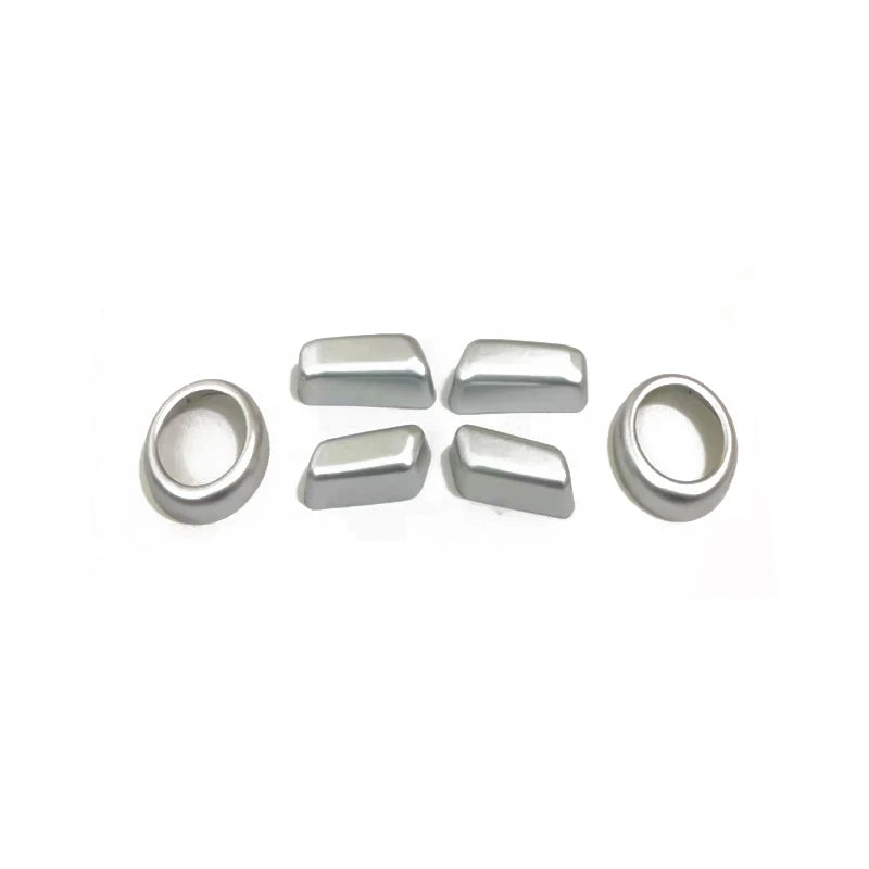 For Changan CS35 PLUS Accessories 2023-2025 ABS CarbonFiber Car Steering Wheel Button Cover Trim Steering Wheel Control Sticker