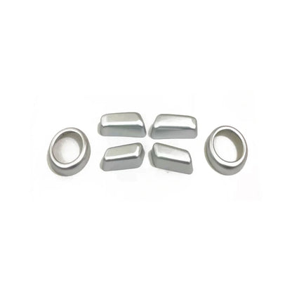 For Changan CS35 PLUS Accessories 2023-2025 ABS CarbonFiber Car Steering Wheel Button Cover Trim Steering Wheel Control Sticker