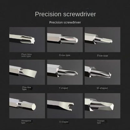 115 in 1 Screwdriver Set with Strong Magnetic High Hardness Multifunctional, and Versatile Disassembly Tools Special-shaped