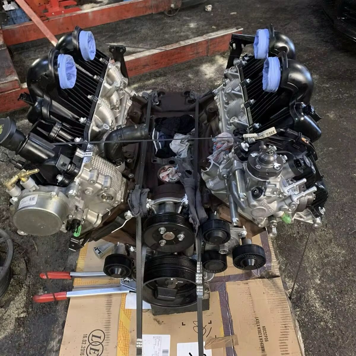 Engine Moteur Land Rover V8 448dt 4.4l (range Rover & jaguar) l494 l405 l322 